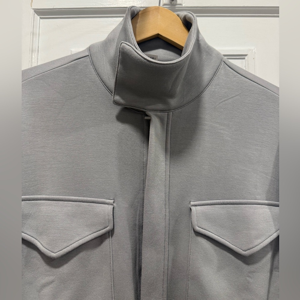 Yogalicious Light Gray Utility Jacket XS EUC - Picture 6 of 16
